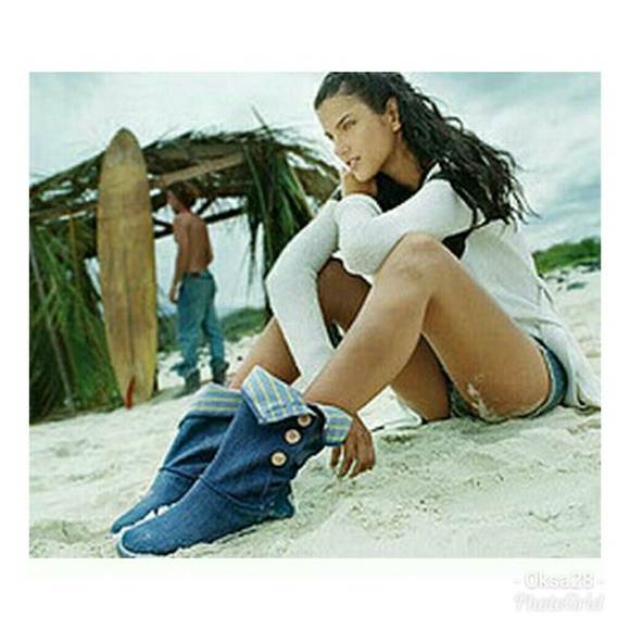 UGG Shoes - UGG lo pro denim summer boots sz. 7